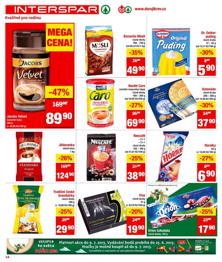 leták Interspar Akční nabídka od 5.6.2013 strana 1 leták Interspar Akční nabídka od 5.6.2013 strana 1