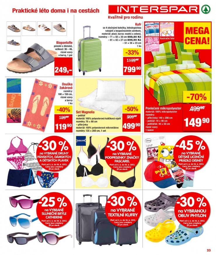 leták Interspar Akční nabídka od 5.6.2013 strana 1 leták Interspar Akční nabídka od 5.6.2013 strana 1