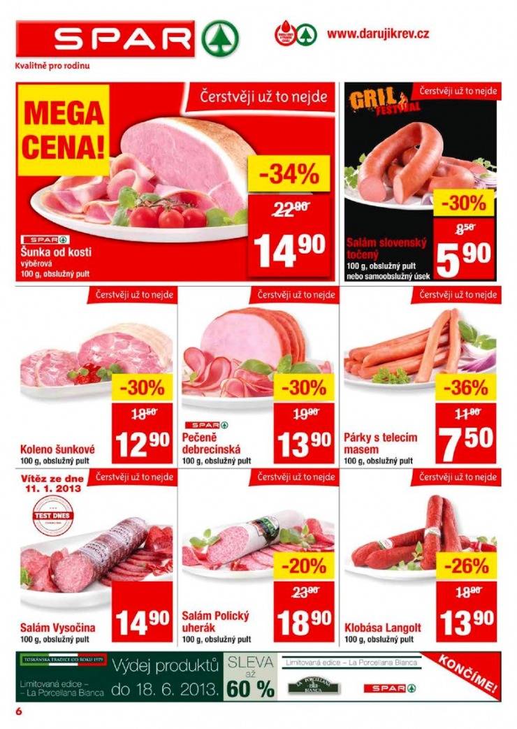 leták Interspar nabídka Spar od 5.6.2013 strana 1 leták Interspar nabídka Spar od 5.6.2013 strana 1