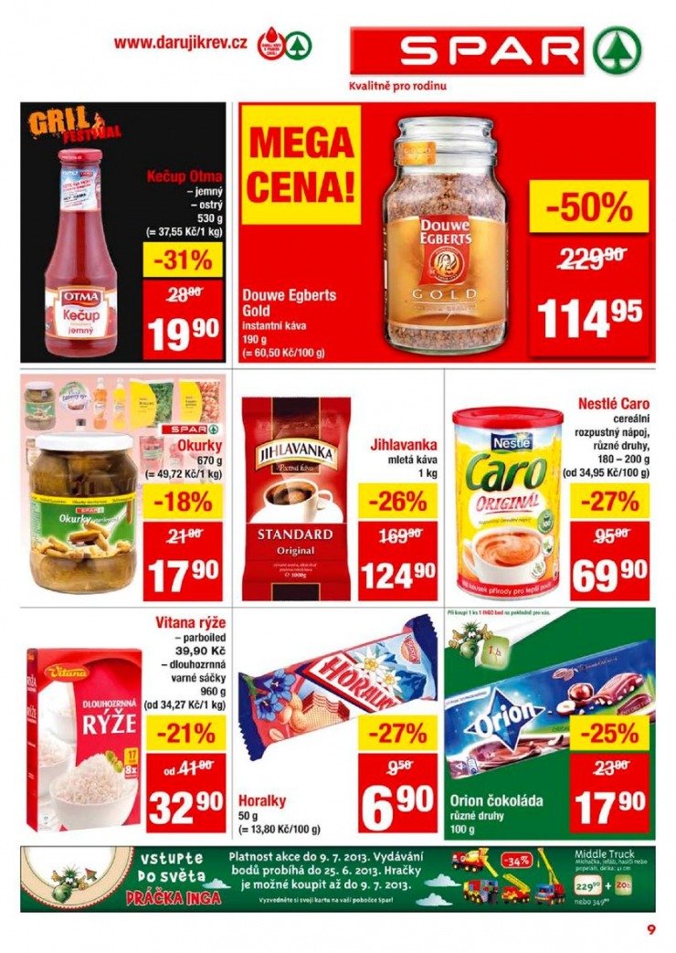 leták Interspar nabídka Spar od 5.6.2013 strana 1 leták Interspar nabídka Spar od 5.6.2013 strana 1