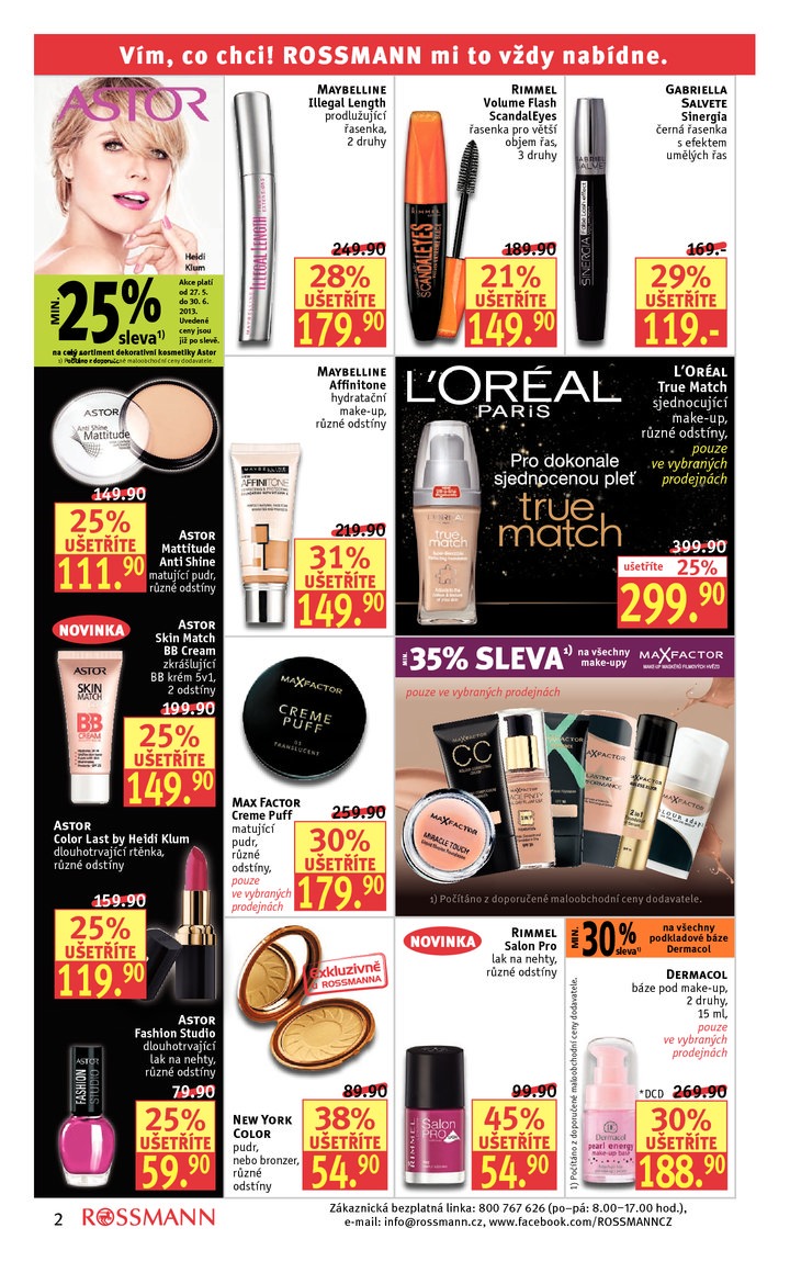 leták Rossmann Leták od 10.6.2013 strana 1 leták Rossmann Leták od 10.6.2013 strana 1