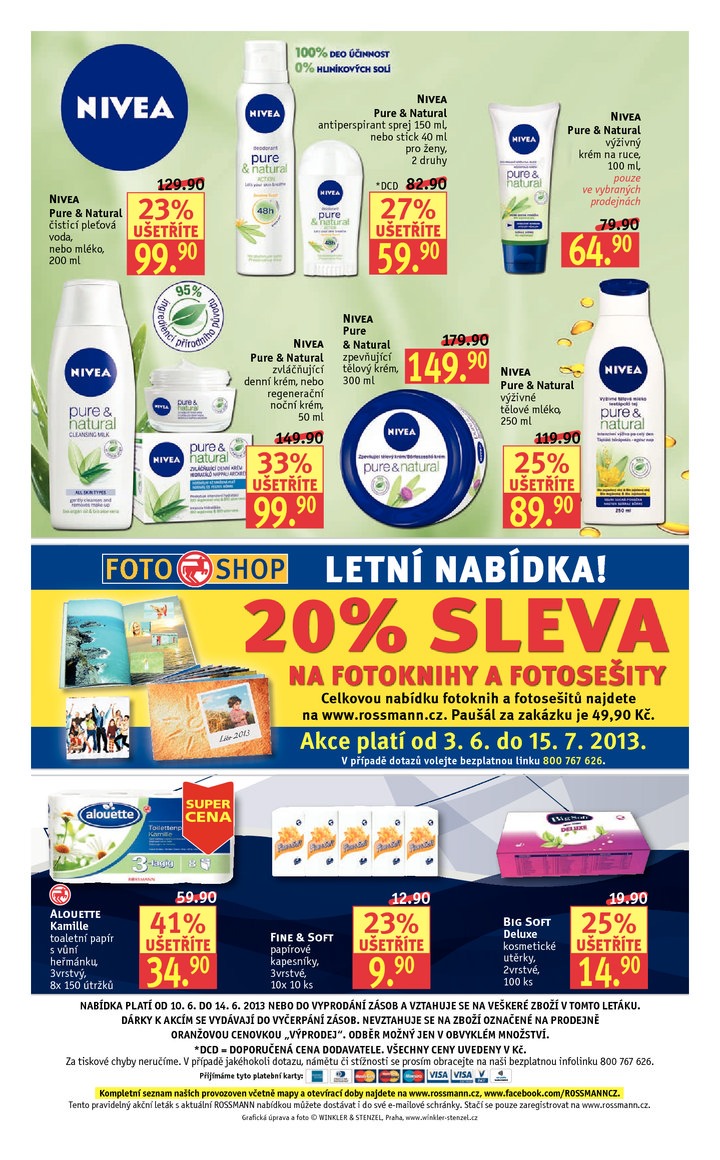 leták Rossmann Leták od 10.6.2013 strana 1 leták Rossmann Leták od 10.6.2013 strana 1