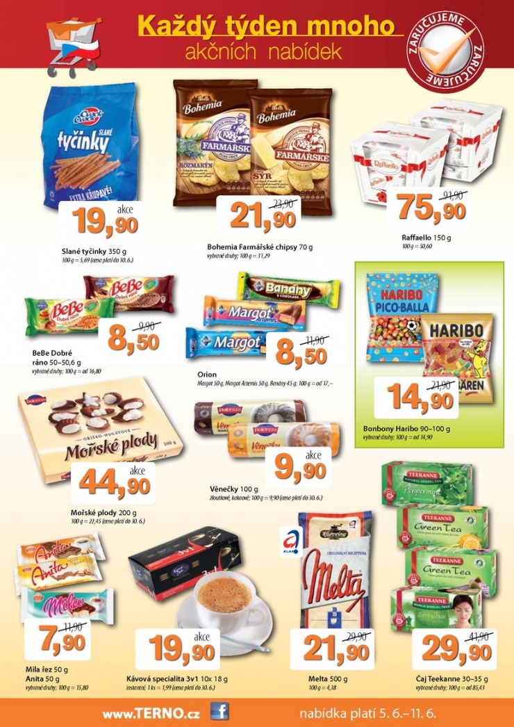 leták COOP Terno od 5.6.2013 strana 1 leták COOP Terno od 5.6.2013 strana 1