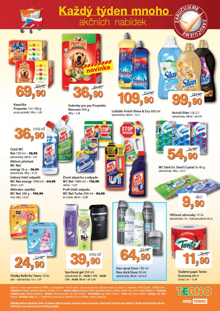 leták COOP Terno od 5.6.2013 strana 1 leták COOP Terno od 5.6.2013 strana 1
