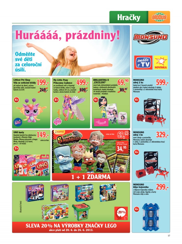leták Globus Naše noviny od 20.6.2013 strana 1 leták Globus Naše noviny od 20.6.2013 strana 1