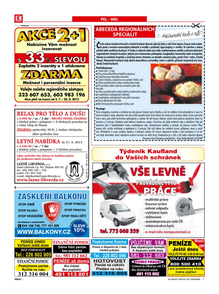 let�k Kaufland Aktu�ln� nab�dka od 20.6.2013 strana 1