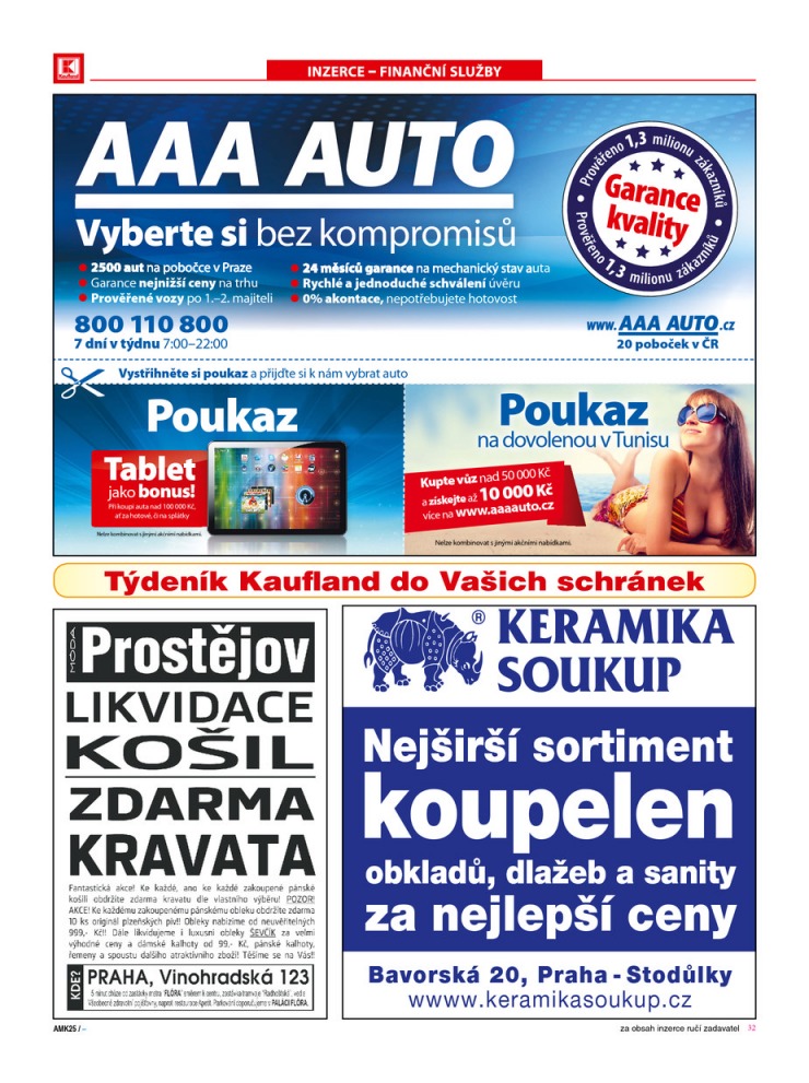 let�k Kaufland Aktu�ln� nab�dka od 20.6.2013 strana 1