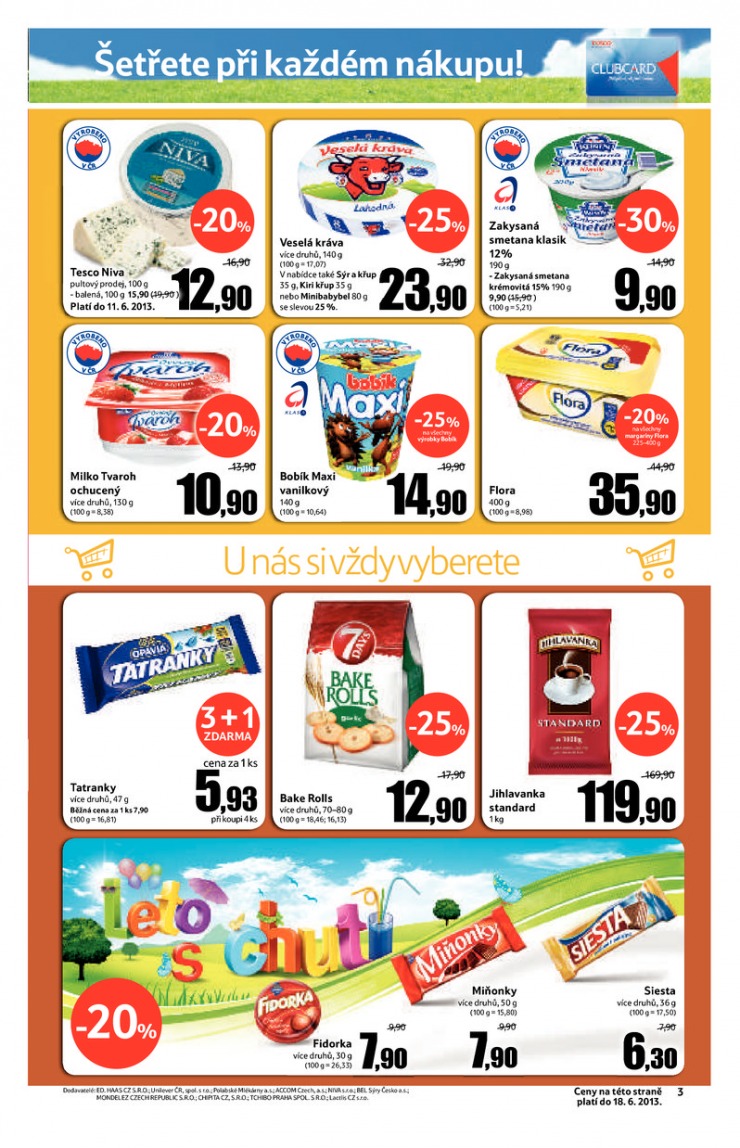 leták Tesco malé hypermarkety od 5.6.2013 strana 1 leták Tesco malé hypermarkety od 5.6.2013 strana 1