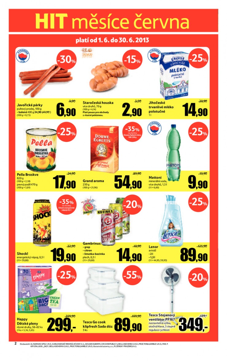 leták Tesco velké hypermarkety od 5.6.2013 strana 1 leták Tesco velké hypermarkety od 5.6.2013 strana 1