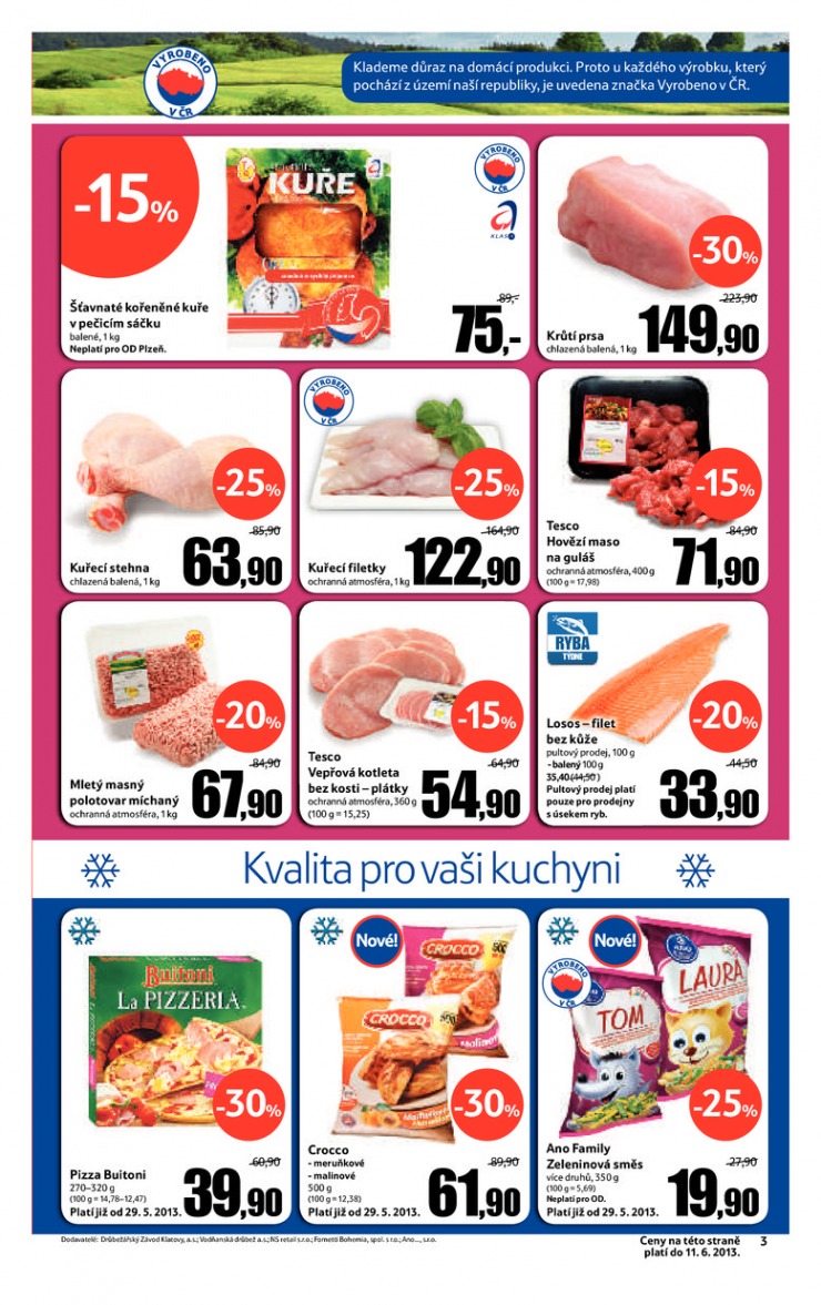 leták Tesco velké hypermarkety od 5.6.2013 strana 1 leták Tesco velké hypermarkety od 5.6.2013 strana 1