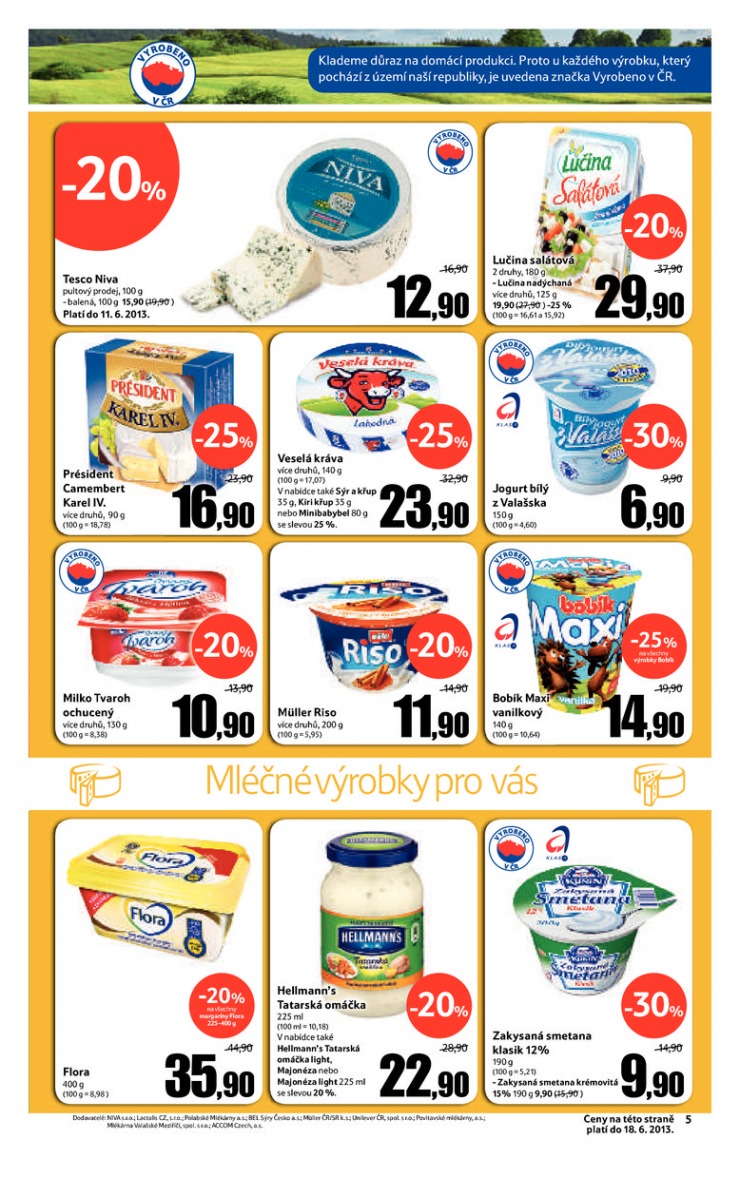 let�k Tesco velk� hypermarkety od 5.6.2013 strana 1