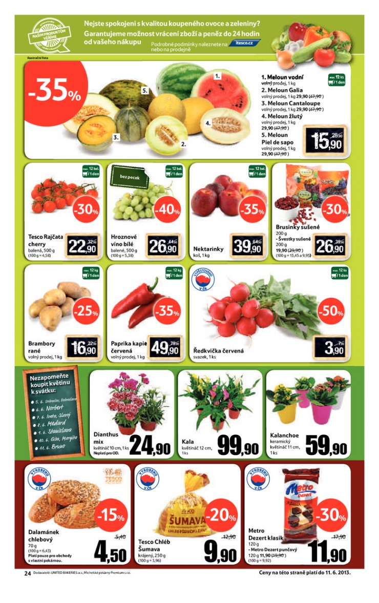 leták Tesco velké hypermarkety od 5.6.2013 strana 1 leták Tesco velké hypermarkety od 5.6.2013 strana 1