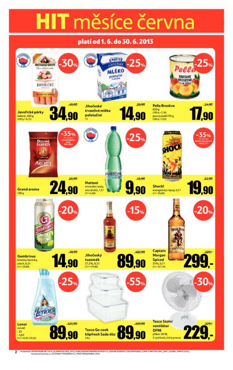 leták Tesco supermarkety od 5.6.2013 strana 1 leták Tesco supermarkety od 5.6.2013 strana 1