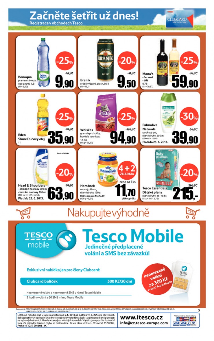 let�k Tesco supermarkety od 5.6.2013 strana 1