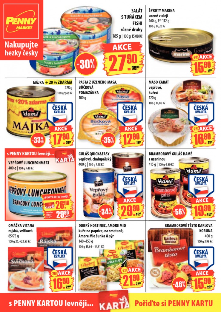 let�k Penny Aktu�ln� nab�dka od 3.6.2013 strana 1