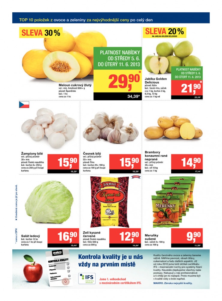 leták Makro Maloobchod od 5.6.2013 strana 1 leták Makro Maloobchod od 5.6.2013 strana 1