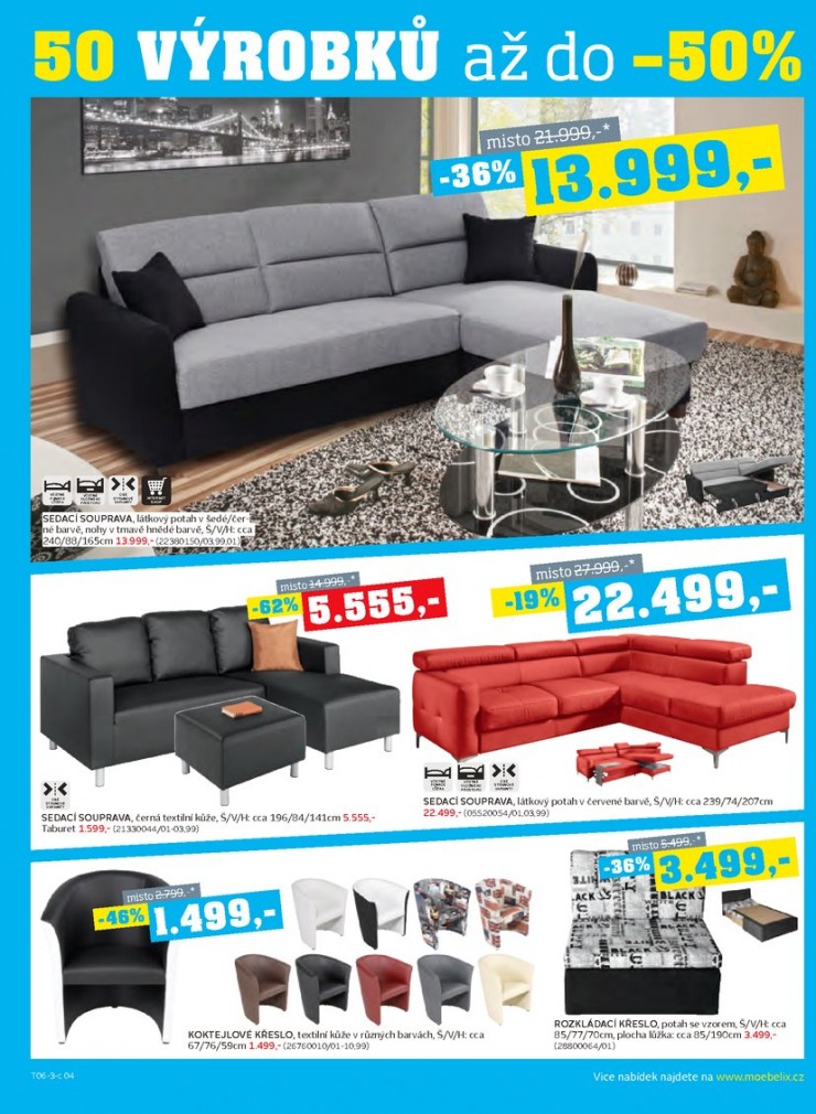 let�k Mobelix Aktu�ln� prospekt od 17.6.2013 strana 1