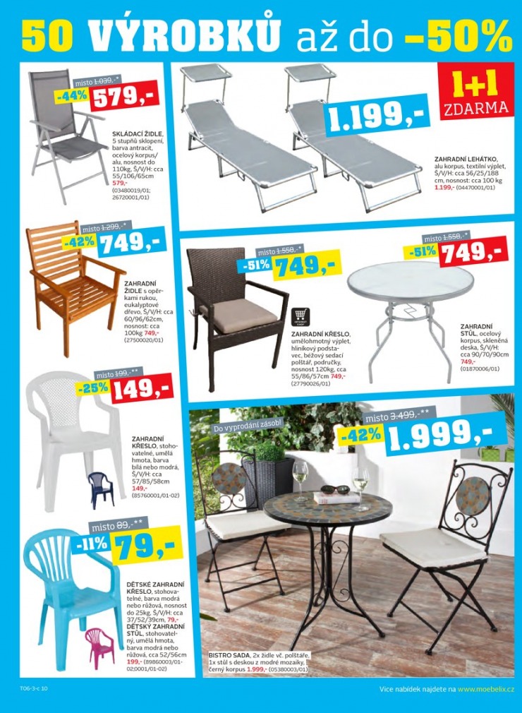 let�k Mobelix Aktu�ln� prospekt od 17.6.2013 strana 1