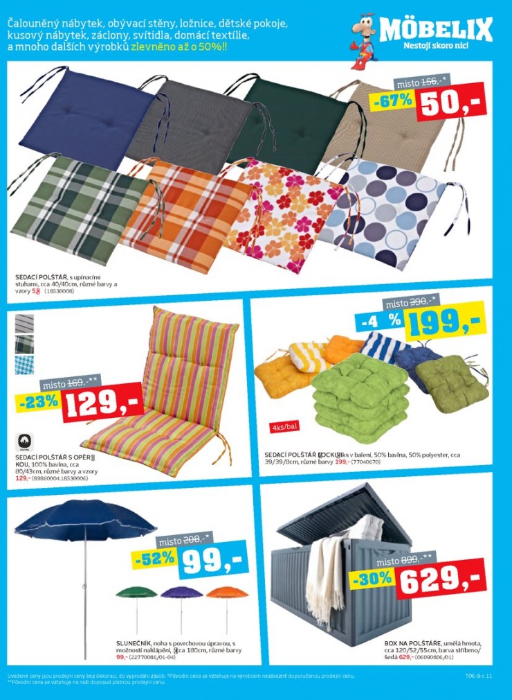 let�k Mobelix Aktu�ln� prospekt od 17.6.2013 strana 1