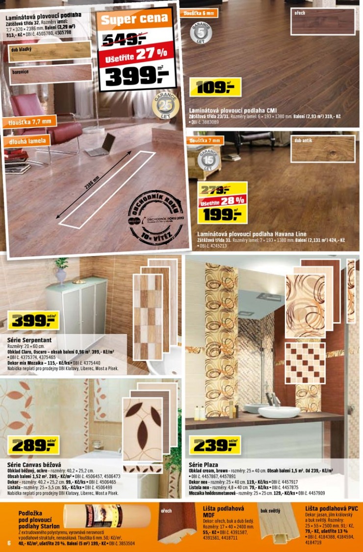 let�k OBI Aktu�ln� let�k od 20.6.2013 strana 1