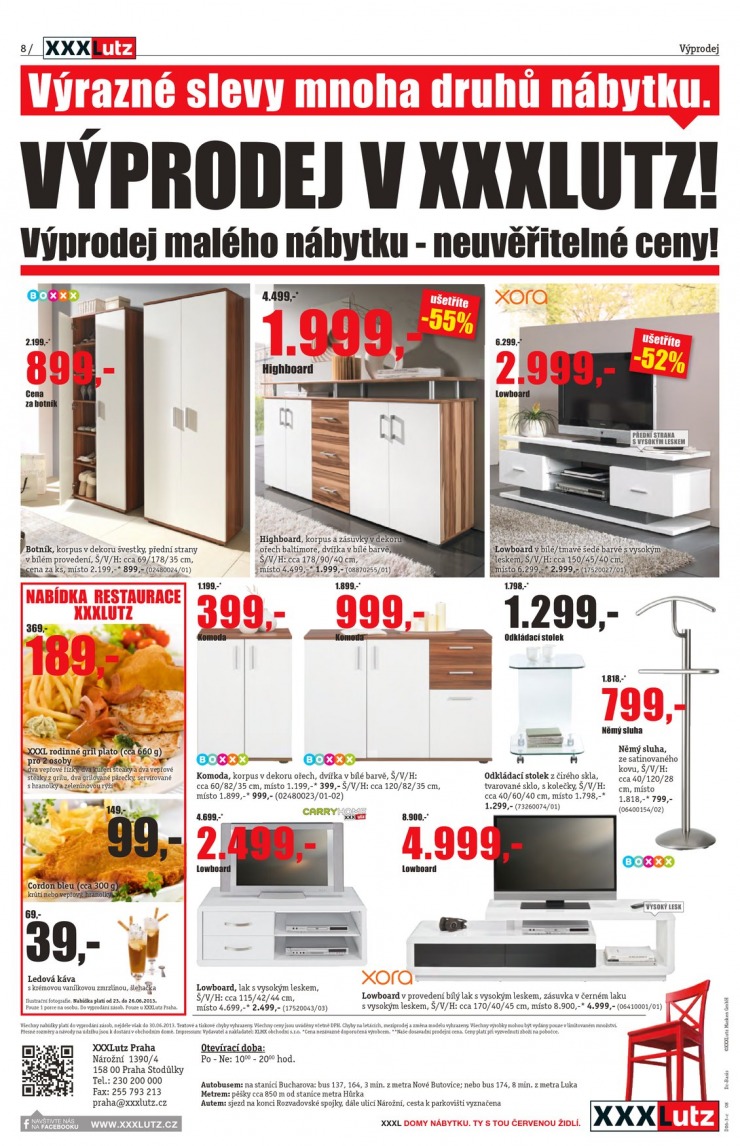 leták XXXLutz Velký výprodej od 17.6.2013 strana 1 leták XXXLutz Velký výprodej od 17.6.2013 strana 1