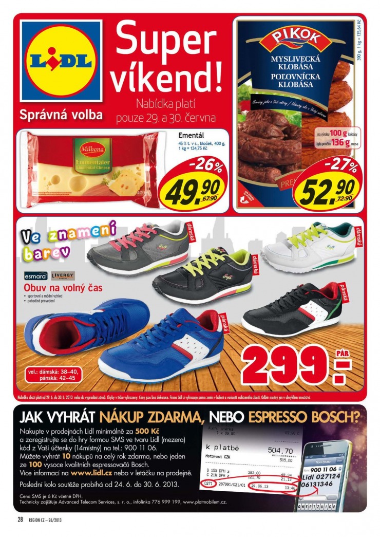 leták Lidl Akční nabídka od 24.6.2013 strana 1 leták Lidl Akční nabídka od 24.6.2013 strana 1
