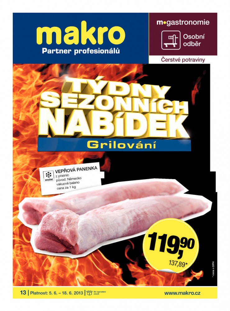 letk Makro erstv potraviny od 5.6.2013 strana 1