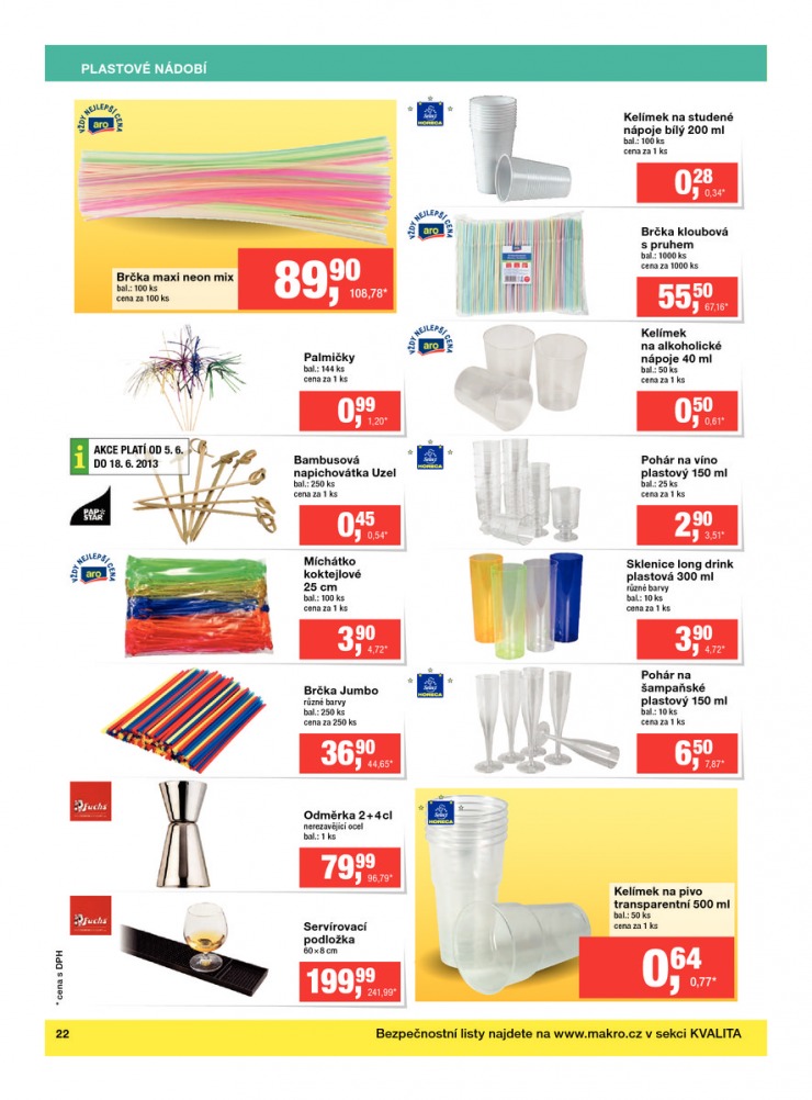 leták Makro Bar od 5.6.2013 strana 1 leták Makro Bar od 5.6.2013 strana 1
