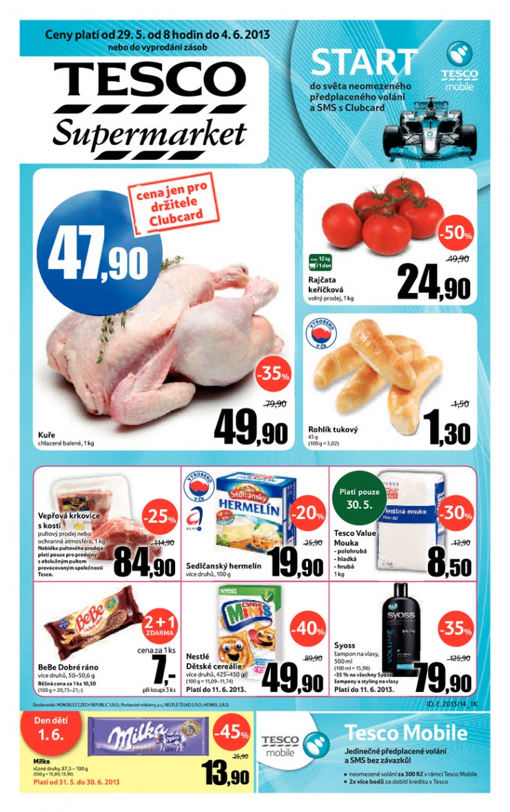 letk Tesco supermarkety od 29.5.2013 strana 1
