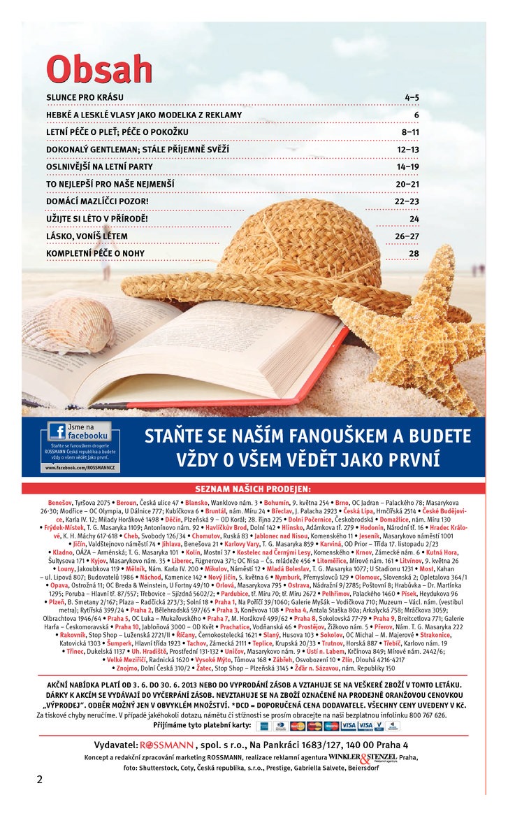 leták Rossmann Leták od 3.6.2013 strana 1 leták Rossmann Leták od 3.6.2013 strana 1