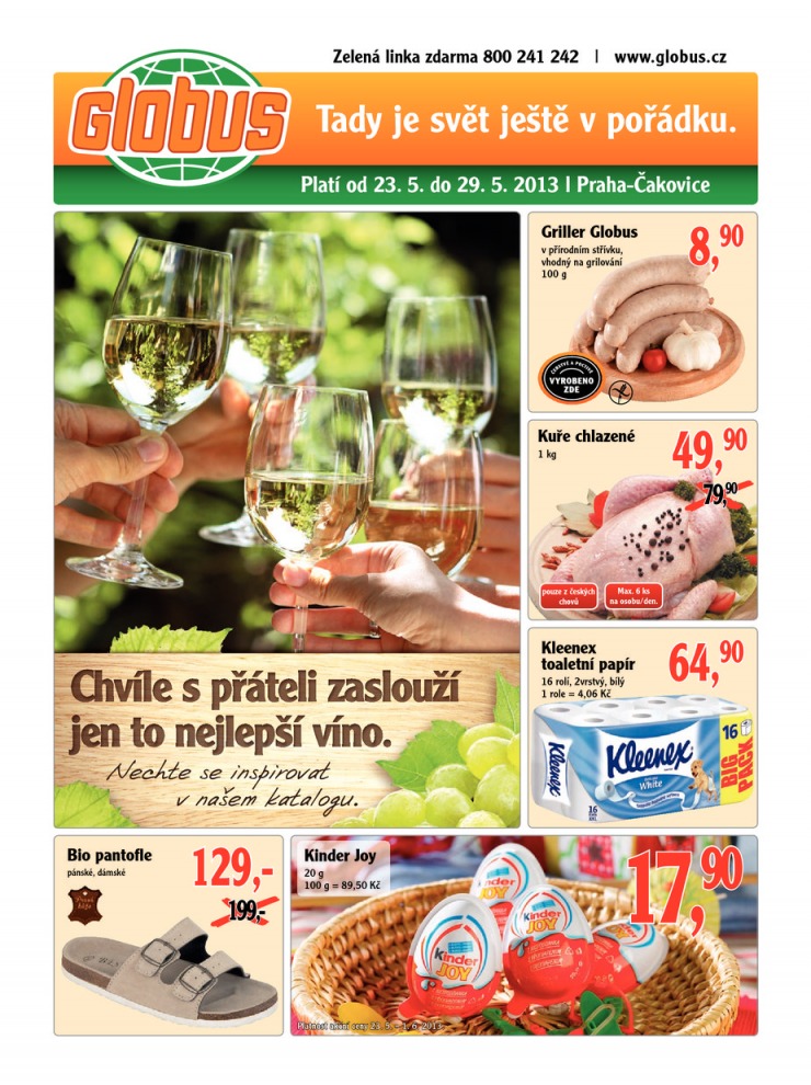 leták Globus Naše noviny od 23.5.2013 strana 1 leták Globus Naše noviny od 23.5.2013 strana 1