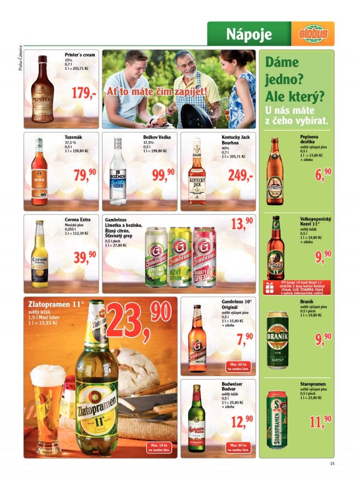 leták Globus Naše noviny od 23.5.2013 strana 1 leták Globus Naše noviny od 23.5.2013 strana 1