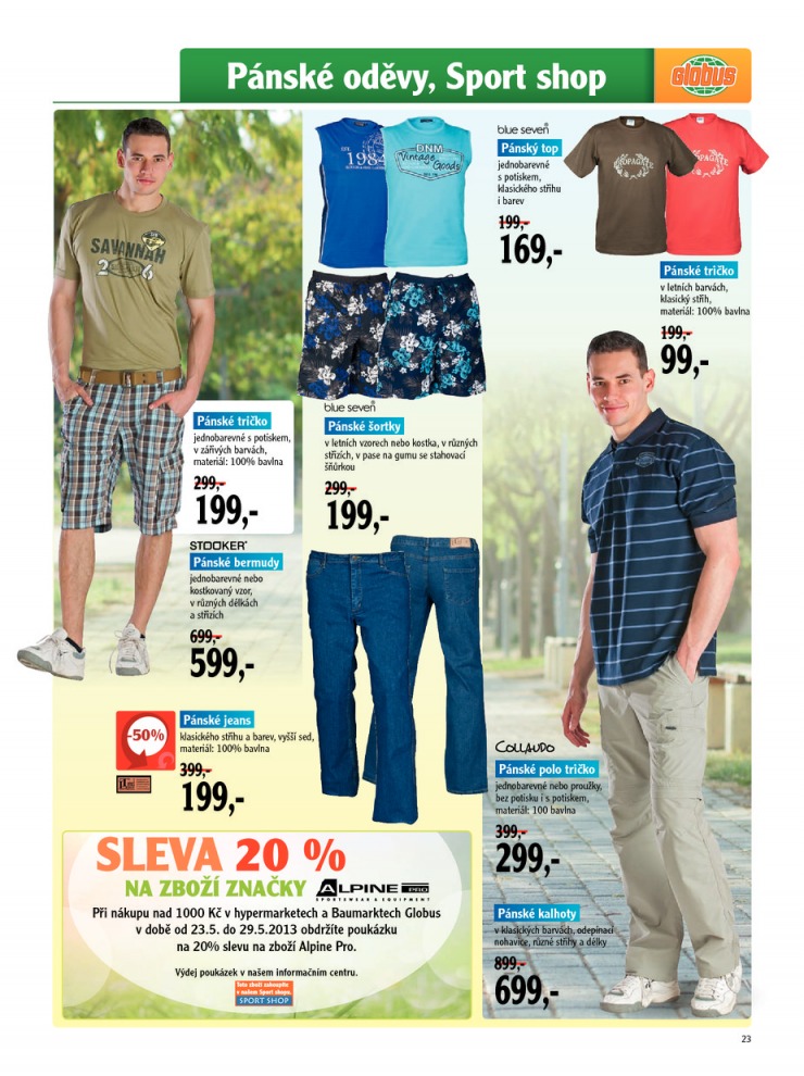 leták Globus Naše noviny od 23.5.2013 strana 1 leták Globus Naše noviny od 23.5.2013 strana 1
