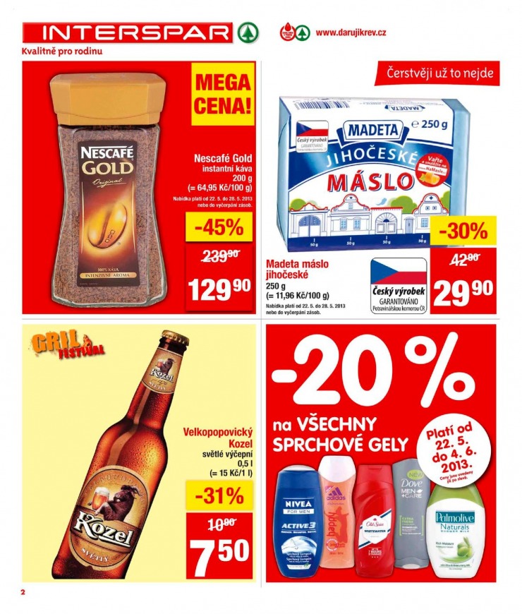 leták Interspar Akční nabídka od 22.5.2013 strana 1 leták Interspar Akční nabídka od 22.5.2013 strana 1