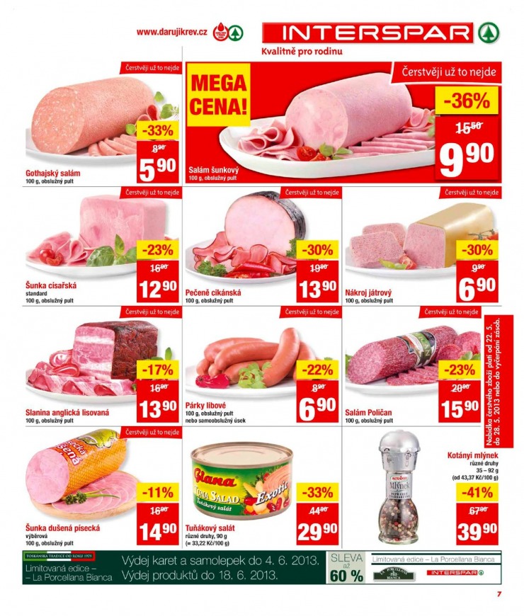 leták Interspar Akční nabídka od 22.5.2013 strana 1 leták Interspar Akční nabídka od 22.5.2013 strana 1