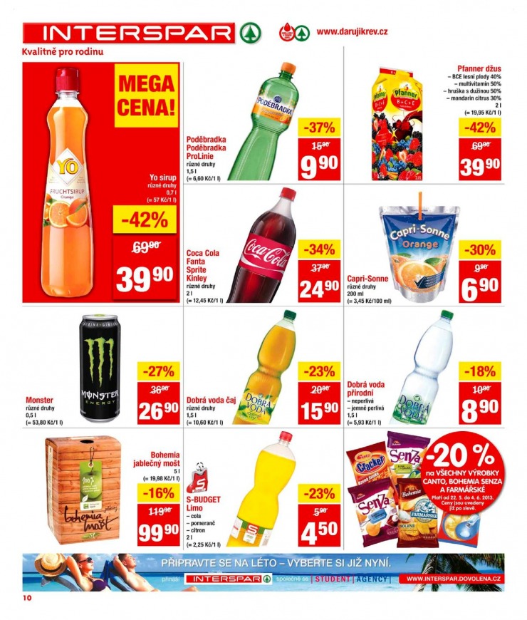 leták Interspar Akční nabídka od 22.5.2013 strana 1 leták Interspar Akční nabídka od 22.5.2013 strana 1