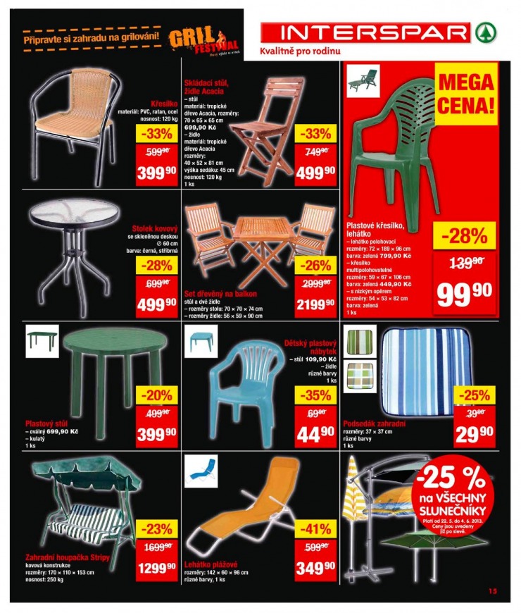 leták Interspar Akční nabídka od 22.5.2013 strana 1 leták Interspar Akční nabídka od 22.5.2013 strana 1
