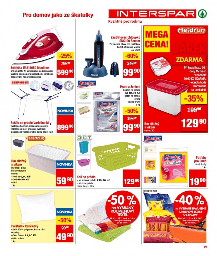leták Interspar Akční nabídka od 22.5.2013 strana 1 leták Interspar Akční nabídka od 22.5.2013 strana 1