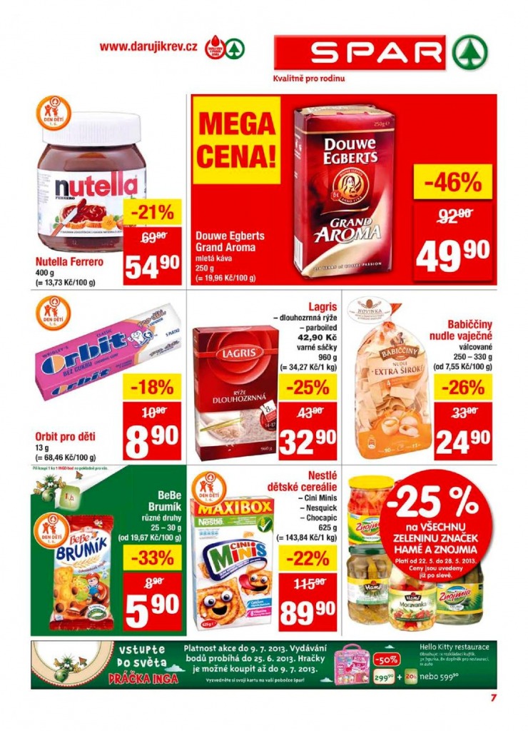 leták Interspar nabídka Spar od 22.5.2013 strana 1 leták Interspar nabídka Spar od 22.5.2013 strana 1