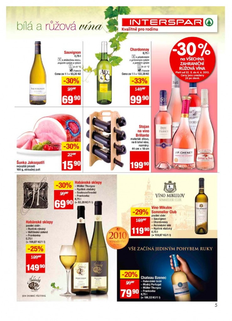 leták Interspar Víno od 22.5.2013 strana 1 leták Interspar Víno od 22.5.2013 strana 1