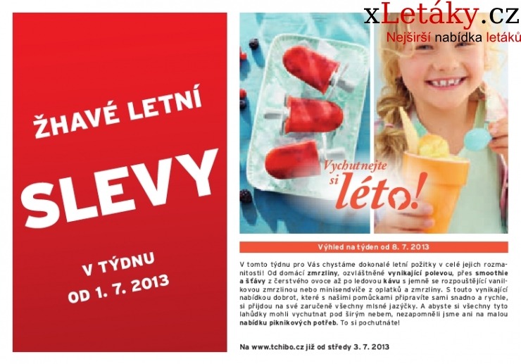 leták Tchibo leták strana 1 leták Tchibo leták strana 1