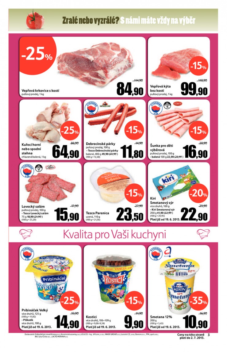 leták Tesco malé hypermarkety od 26.6.2013 strana 1 leták Tesco malé hypermarkety od 26.6.2013 strana 1