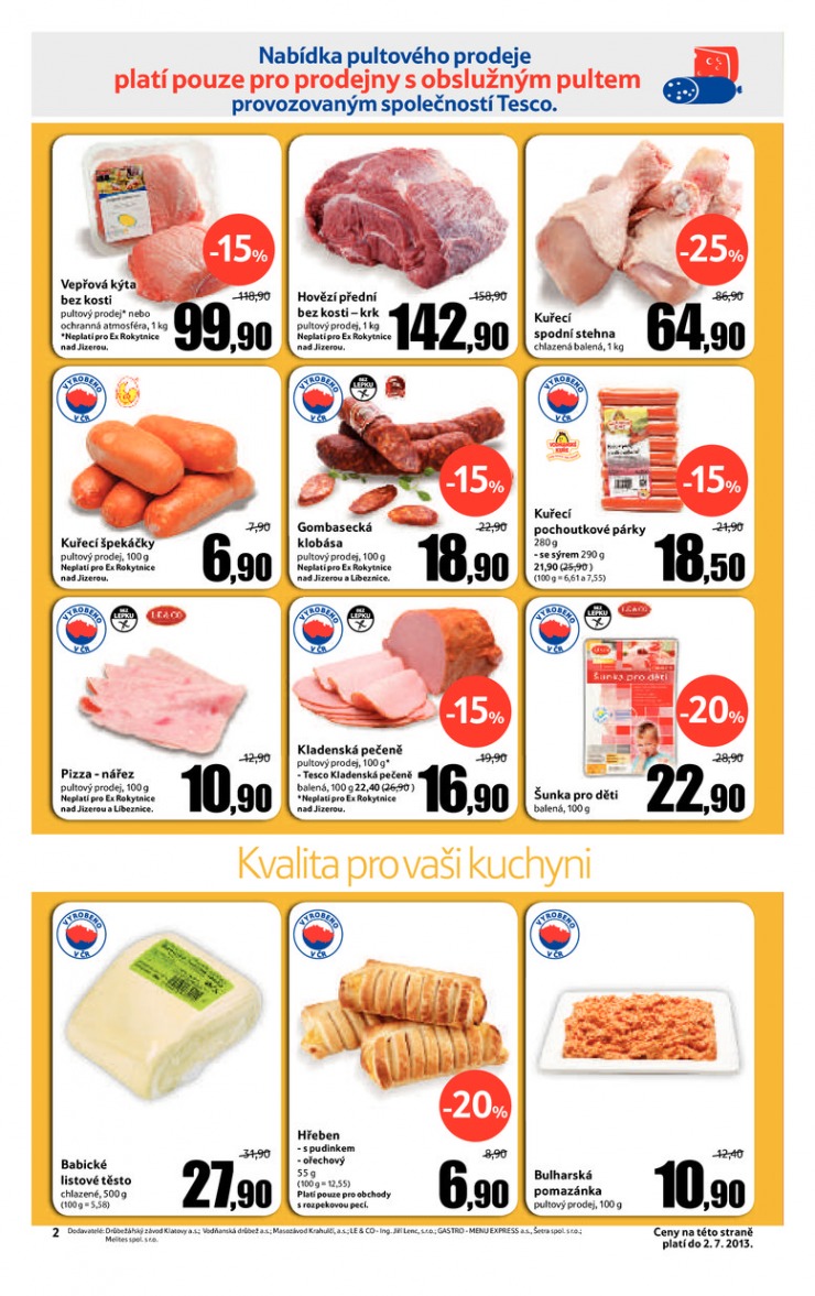 leták Tesco Expres obchody od 26.6.2013 strana 1 leták Tesco Expres obchody od 26.6.2013 strana 1