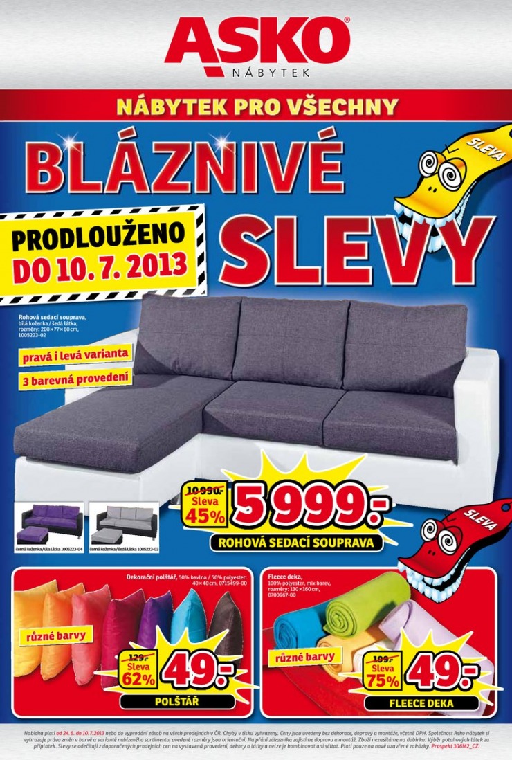 letk Asko nbytek plat pro Chomutov, Tbor, Zln od 24.6.2013 strana 1