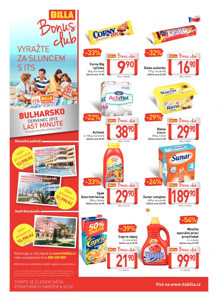 leták Billa velký od 26.6.2013 strana 1 leták Billa velký od 26.6.2013 strana 1