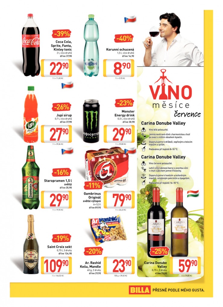 leták Billa velký od 26.6.2013 strana 1 leták Billa velký od 26.6.2013 strana 1