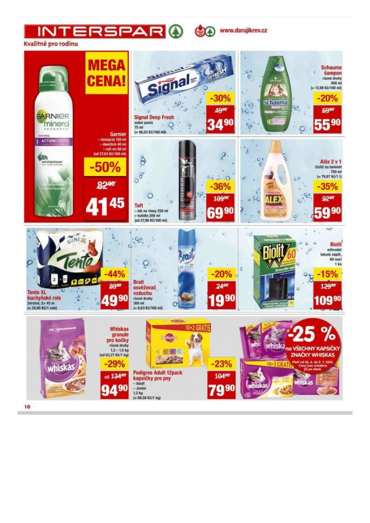 leták Interspar Akční nabídka od 26.6.2013 strana 1 leták Interspar Akční nabídka od 26.6.2013 strana 1