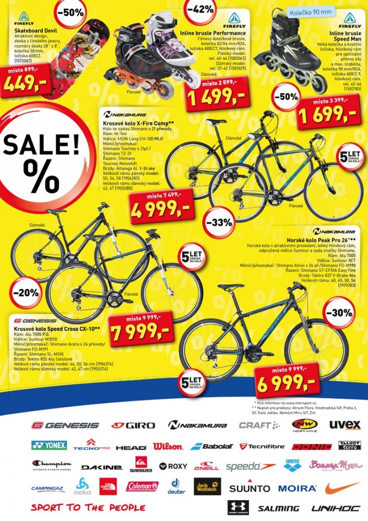 leták Intersport Aktuální leták od 27.6.2013 strana 1 leták Intersport Aktuální leták od 27.6.2013 strana 1