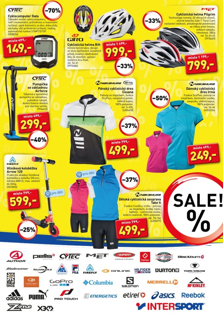 leták Intersport Aktuální leták od 27.6.2013 strana 1 leták Intersport Aktuální leták od 27.6.2013 strana 1
