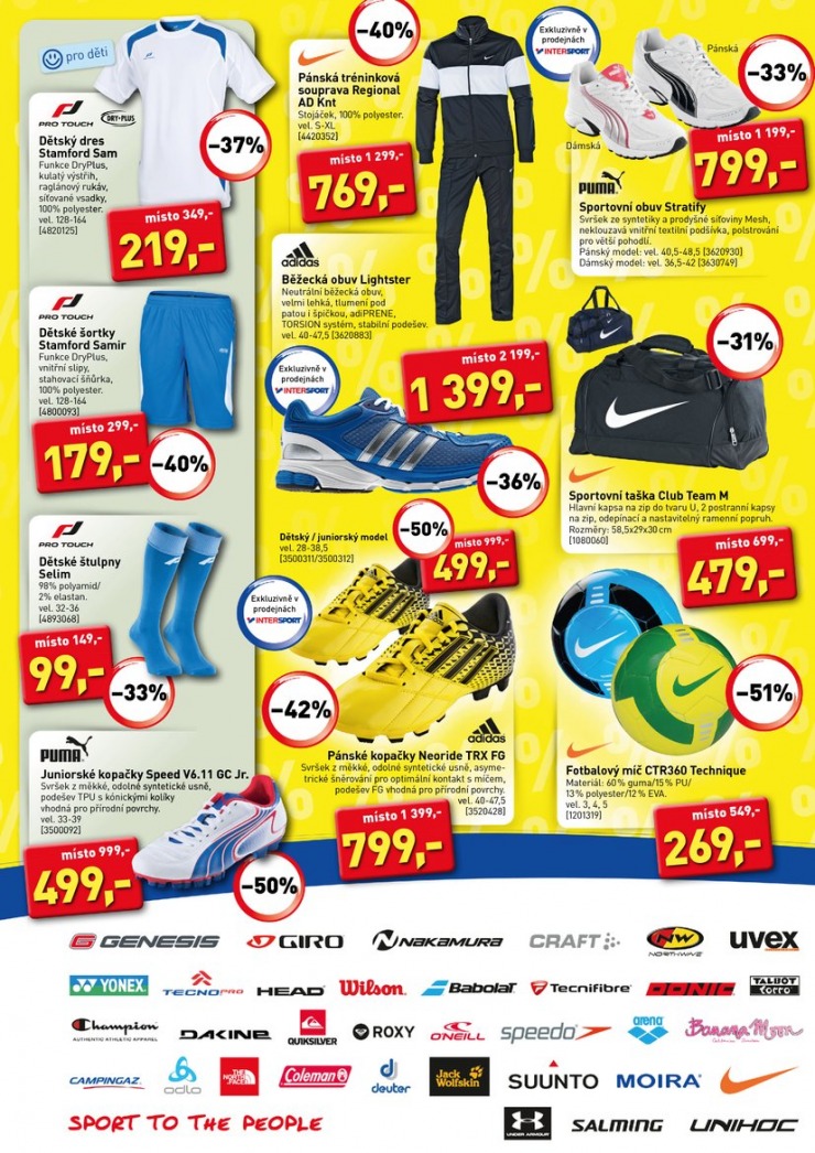 leták Intersport Aktuální leták od 27.6.2013 strana 1 leták Intersport Aktuální leták od 27.6.2013 strana 1